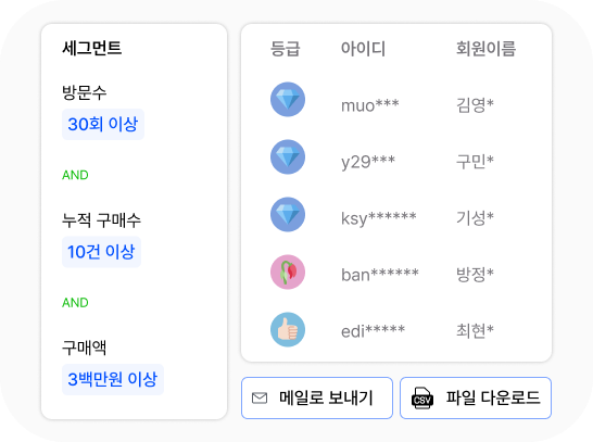 유저 리스트