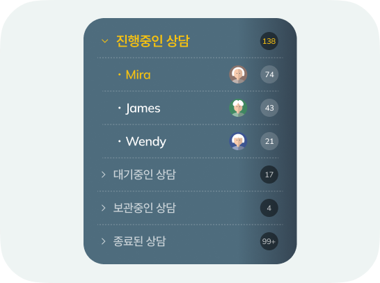 상담 효율화